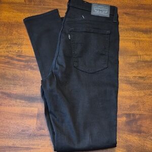 BNWOT levis 31x32 721 High Rise Skinny Black